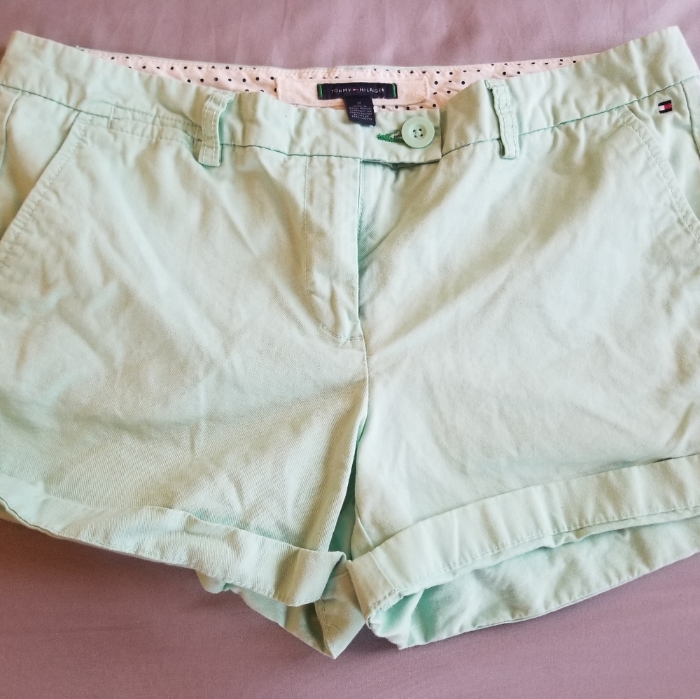 Tommy Hilfiger Mint Womens Shorts